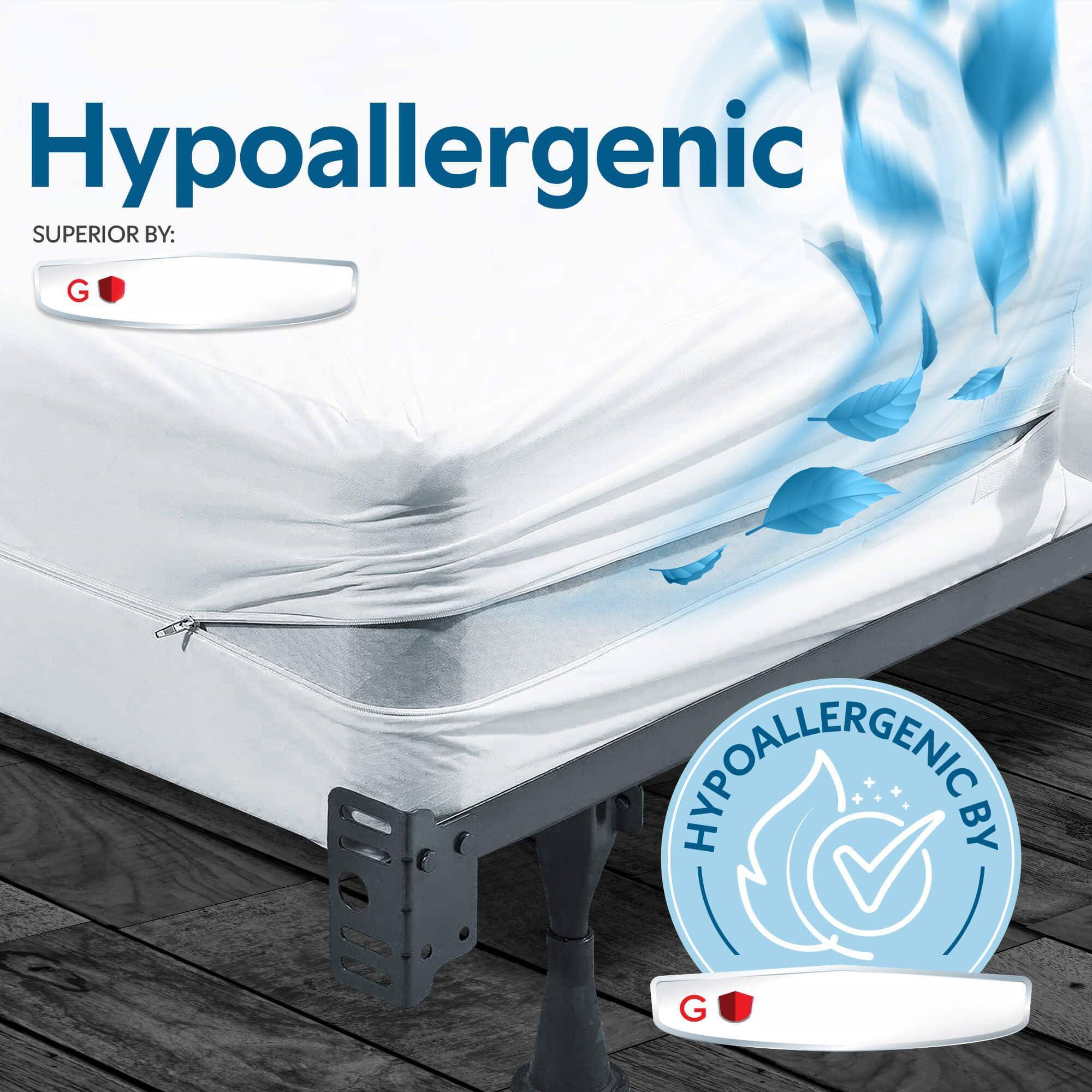 Hypoallergenic  
SUPERIOR BY: G  

HYPOALLERGENIC BY