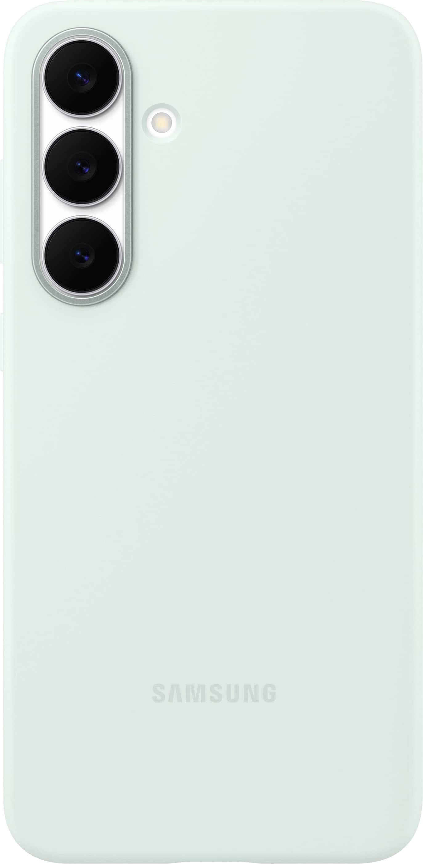 Samsung - Galaxy S25 FE Silicone Case - Mint - Front_Zoom