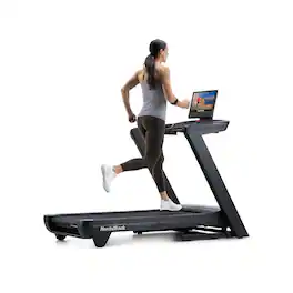 NordicTrack - Commercial 1750 Treadmill with 16" Pivoting Touchscreen - Black