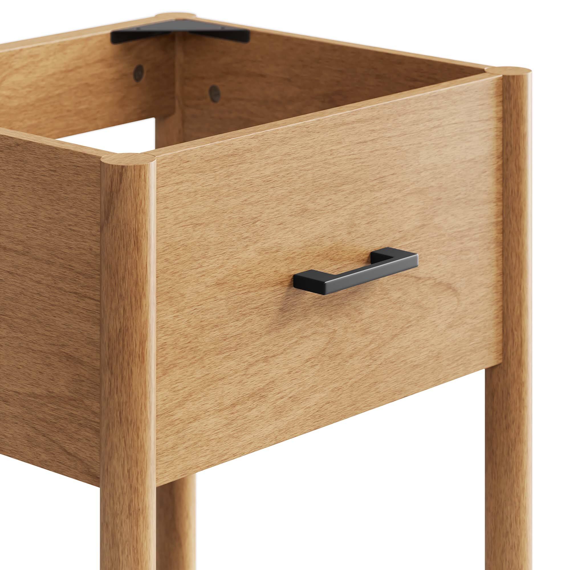 Alt View 5. Modway - Zaire Bathroom Cabinet Basin Not Included by Modway - Natural.