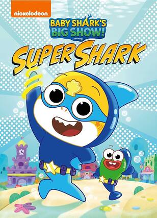 Front. Baby Shark's Big Show! Super Shark - DVD.