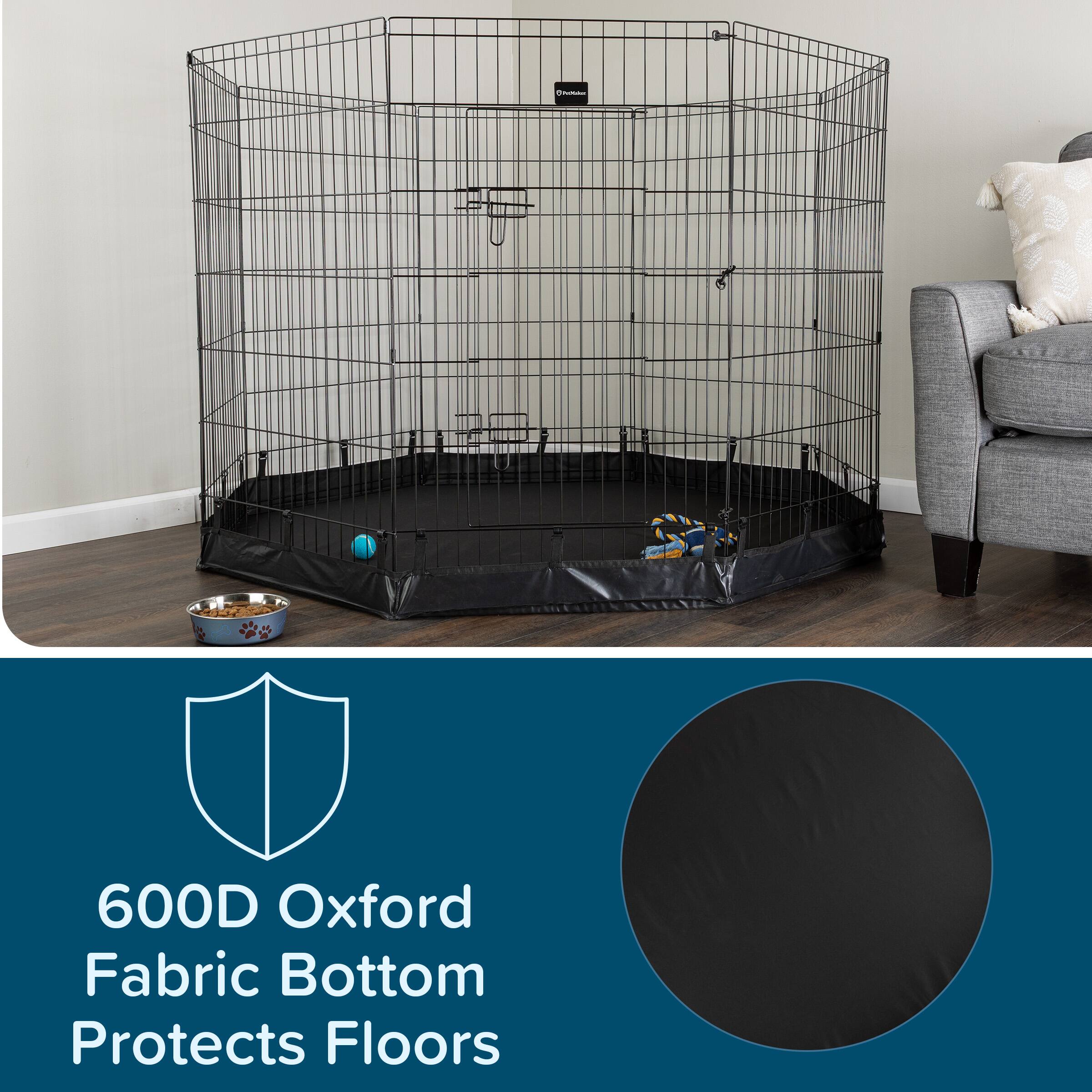 600D Oxford Fabric Bottom Protects Floors