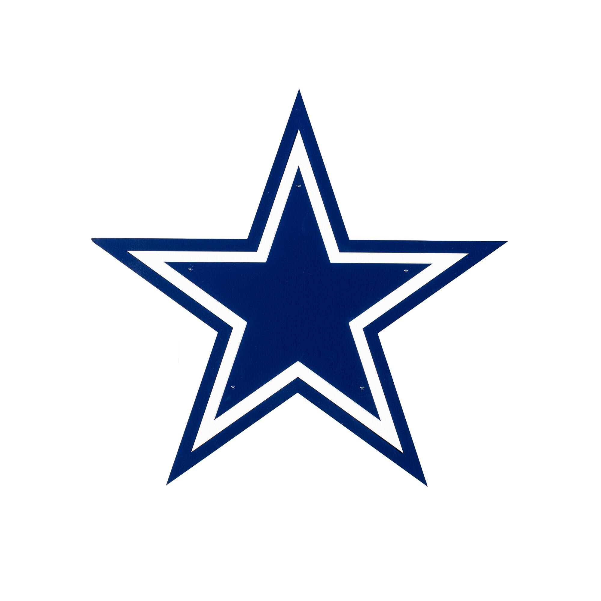 Dallas Cowboys 23" Layered Metal Wall Art Sign