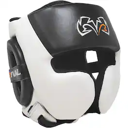 RIVAL - Boxing RHG30 Mexican Training Headgear - XL - Black/White