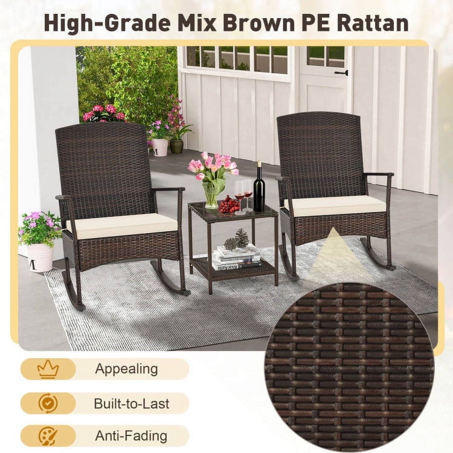 High-Grade Mix Brown PE Rattan

Appealing  
Built-to-Last  
Anti-Fading