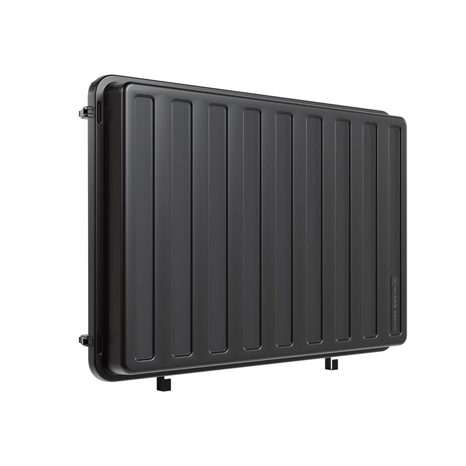 Storm Shell - XL Weatherproof 44" Outdoor TV and Soundbar Enclosure - Black