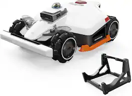 MAMMOTION - LUBA 3 AWD 3000 Robot Lawn Mower, 0.75 Acres,360° LiDAR+RTK+AI Vision Tri-Fusion Positioning,1.0-2.7in Cut - White