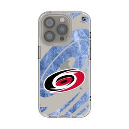 Keyscaper - NHL - Carolina Hurricanes iPhone Clear Ice Case - 14 - Multicolor