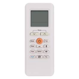 VINABTY - New RG70A-BGEF Replaced Remote Fits for Midea Air Conditioner AC RG70C RG70E3/BGEF RG70E2/BGEF RG70E2/BGEFU1 - Black
