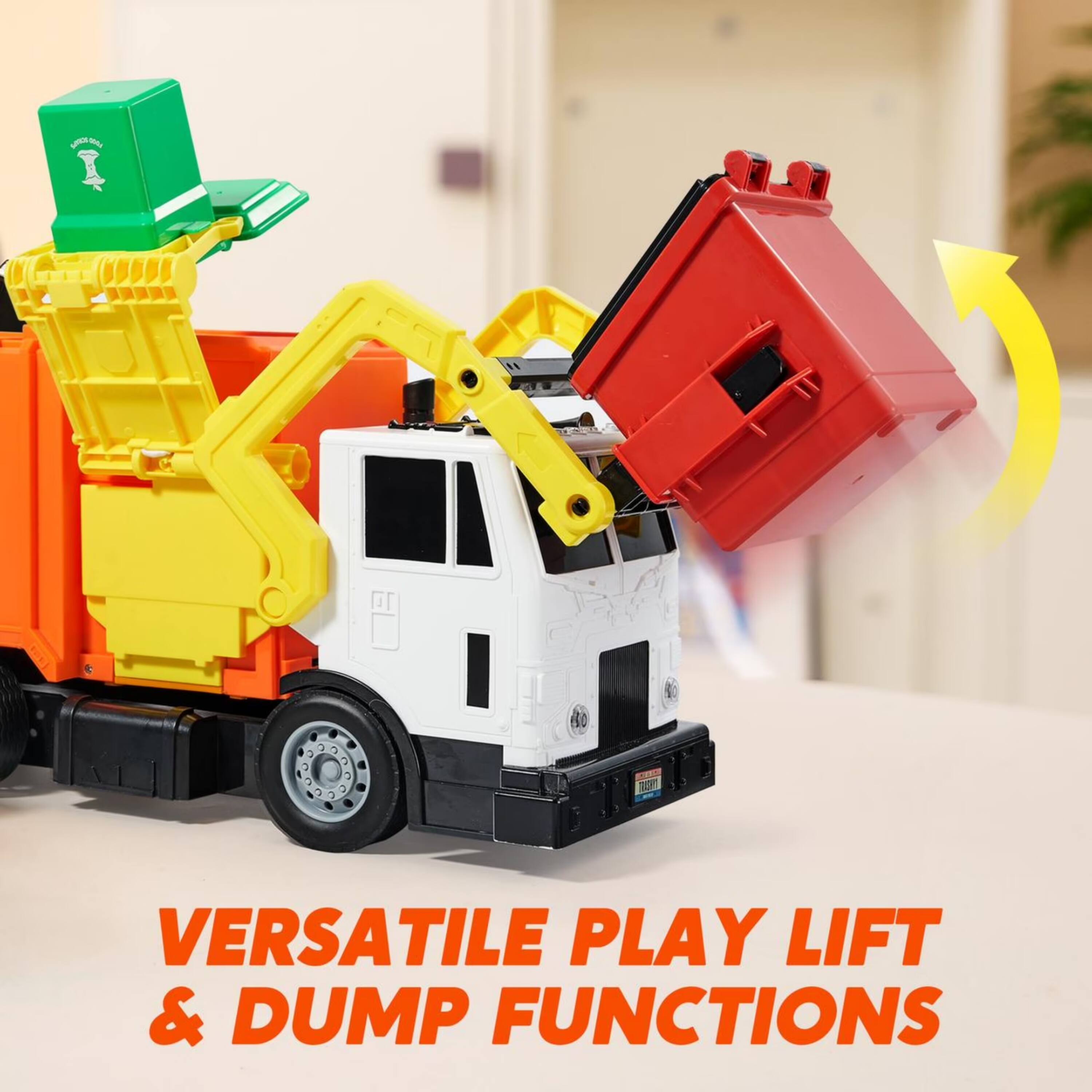 VERSATILE PLAY LIFT & DUMP FUNCTIONS
