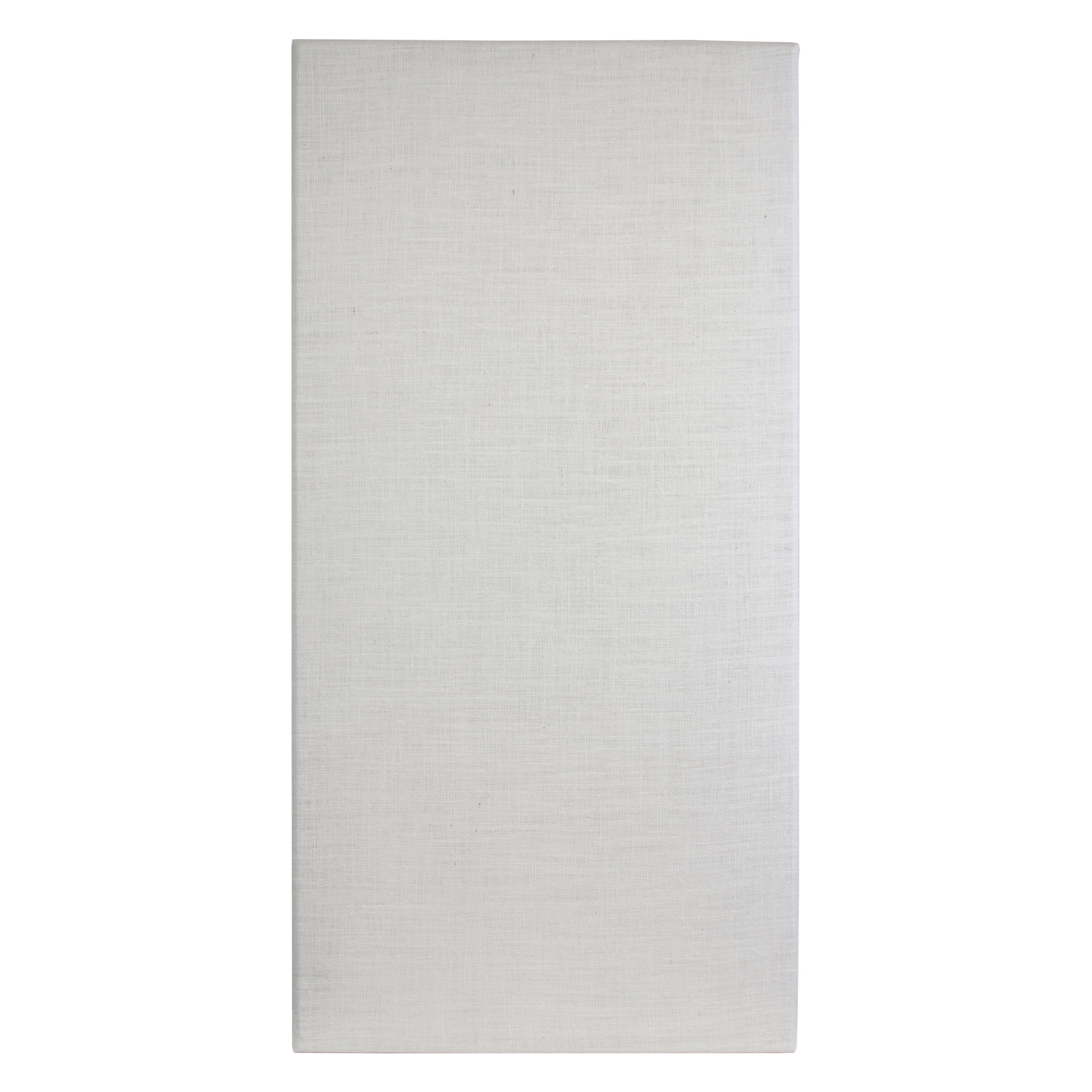 ATS Acoustics - Sound Absorbing Acoustic Panel 24" x 48" x 2" Beveled Edge - Ivory