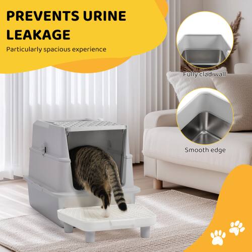 PREVENTS URINE LEAKAGE  
Particularly spacious experience  
Fully clad wall  
Smooth edge