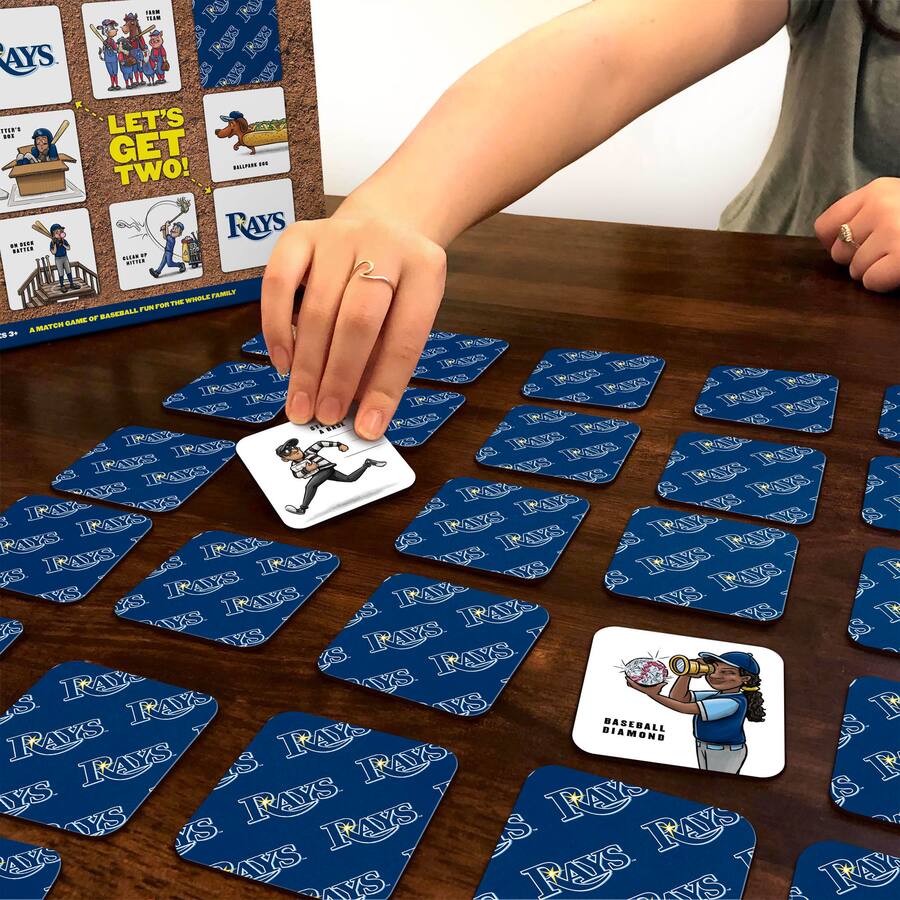 Gry Rays YouTheFan Tampa Bay Rays Licensed Memory Match Game Multicolor 4201361 ...