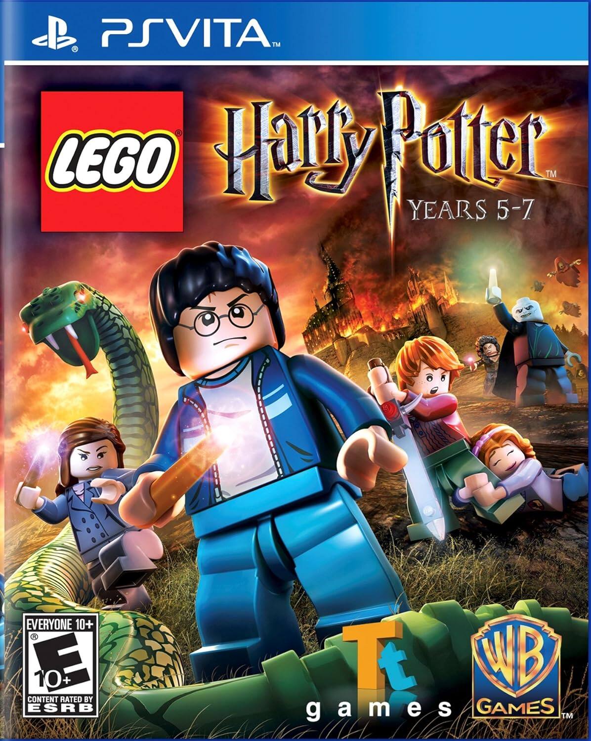 PSVITA™
LEGO Harry Potter™ YEARS 5-7
EVERYONE 10+
RATED BY ESRB
Tt games
WB GAMES™ - E10+ (Everyone 10+)