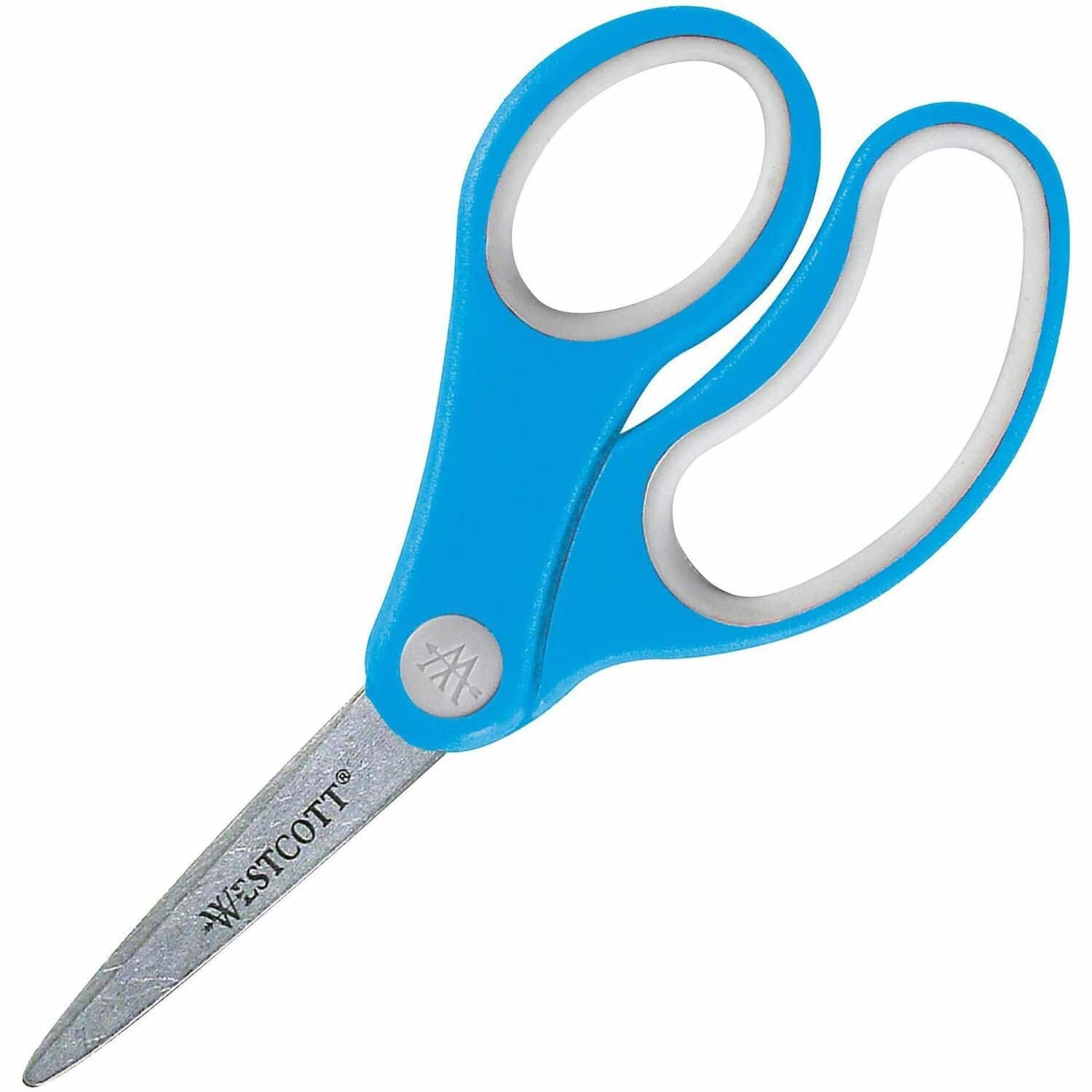 Westcott - Soft Handle 5" Pointed Kids Value Scissors Stainless Steel Pointed Tip 1 Each - Assorted