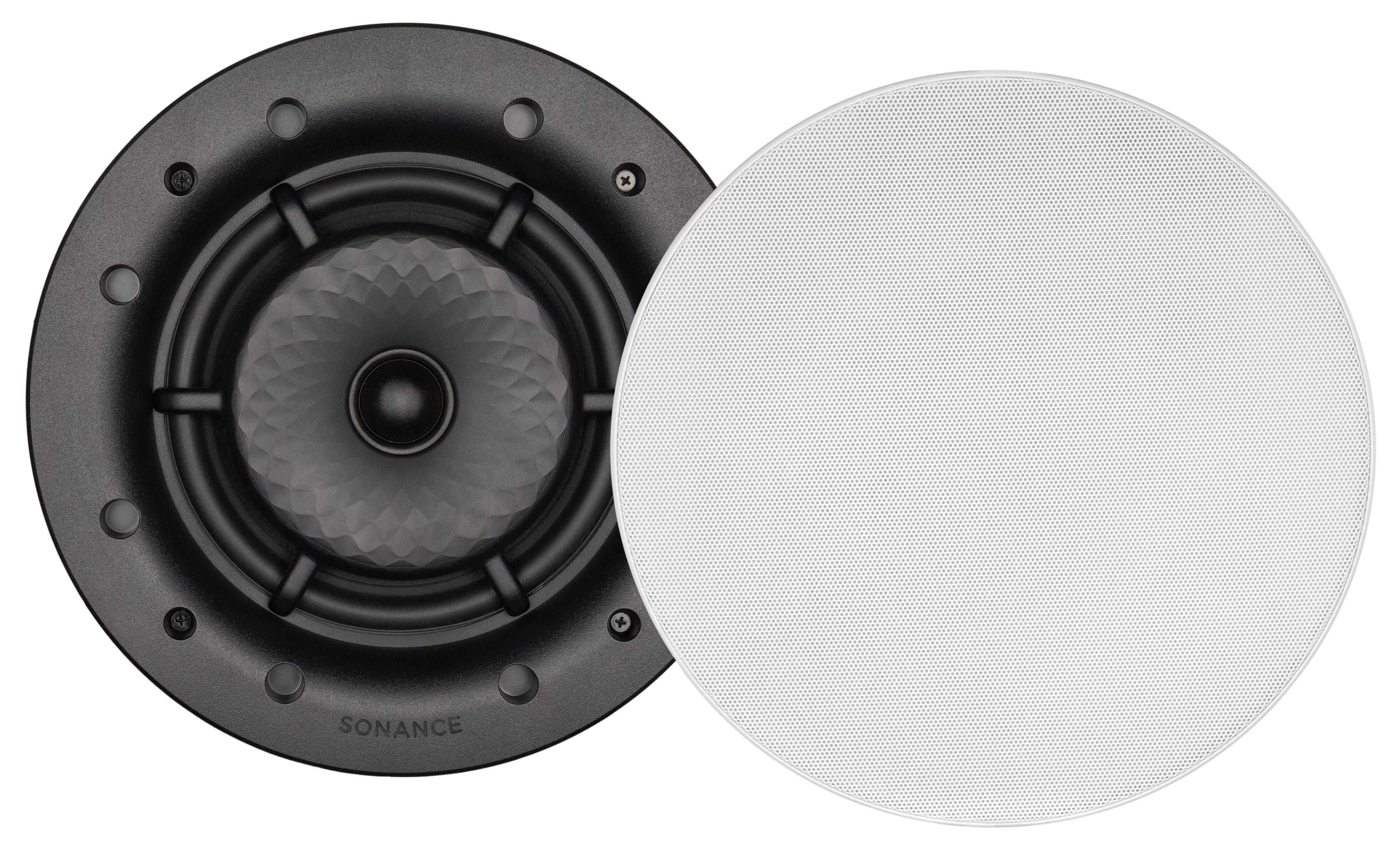 Sonance - VXXT8R SINGLE SPEAKER - Visual Experience Extreme 8" 2-Way Indoor/Outdoor In Ceiling Speaker (Each) - Paintable White