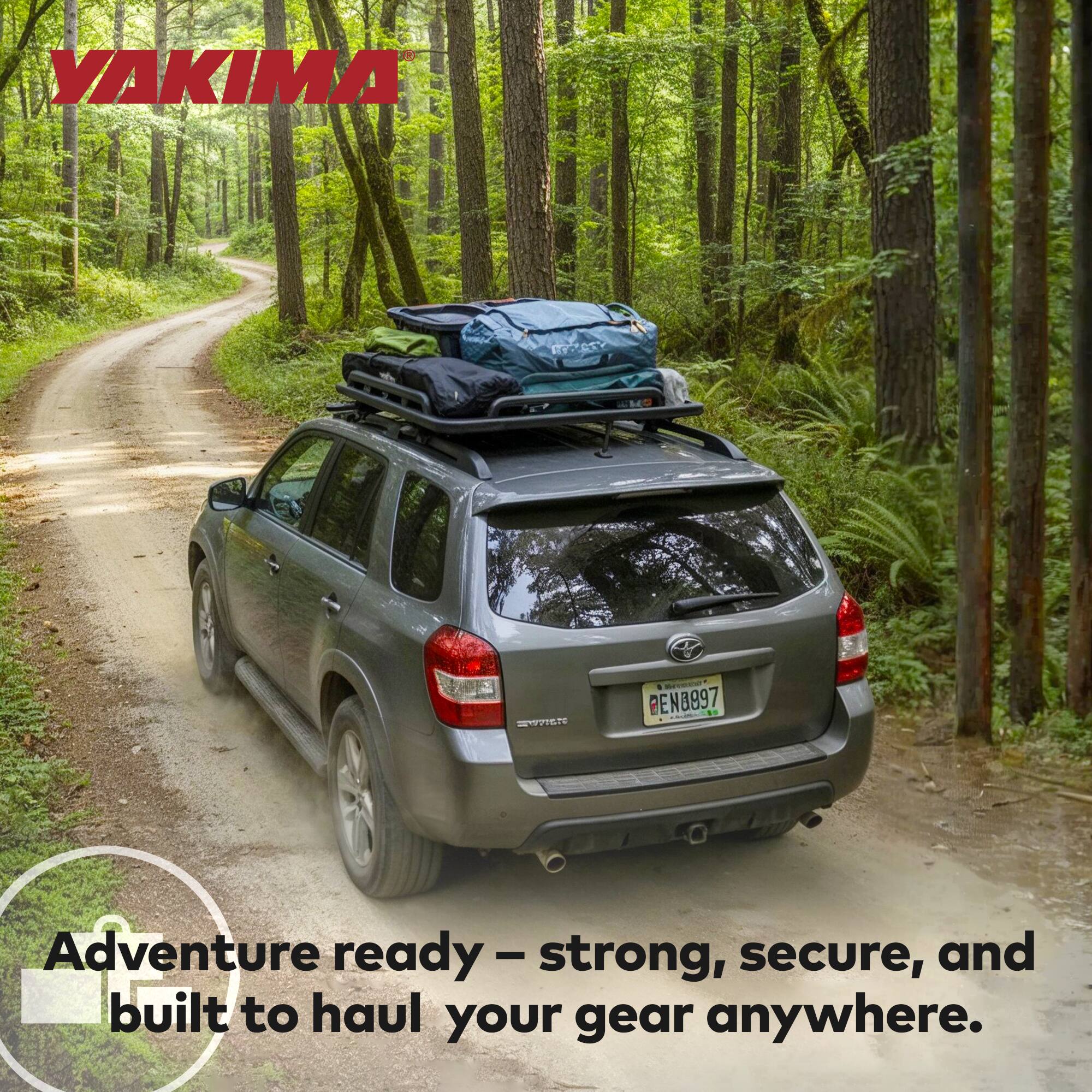 YAKIMA

Adventure ready – strong, secure, and built to haul your gear anywhere.