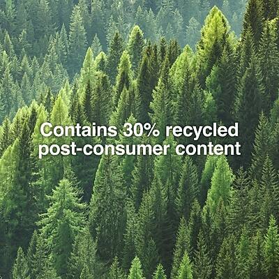 Contains 30% recycled post-consumer content