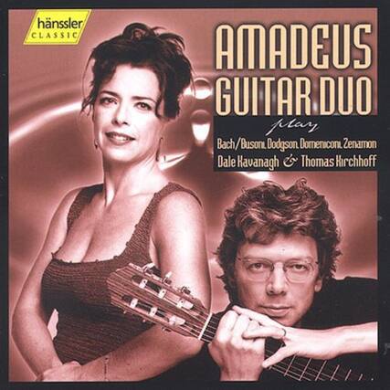 hänssler CLASSIC
AMADEUS GUITAR DUO
Bach/Busoni/Dodgson/Domeniconi/Zenamon
Dale Hananagh & Thomas Kirchhoff