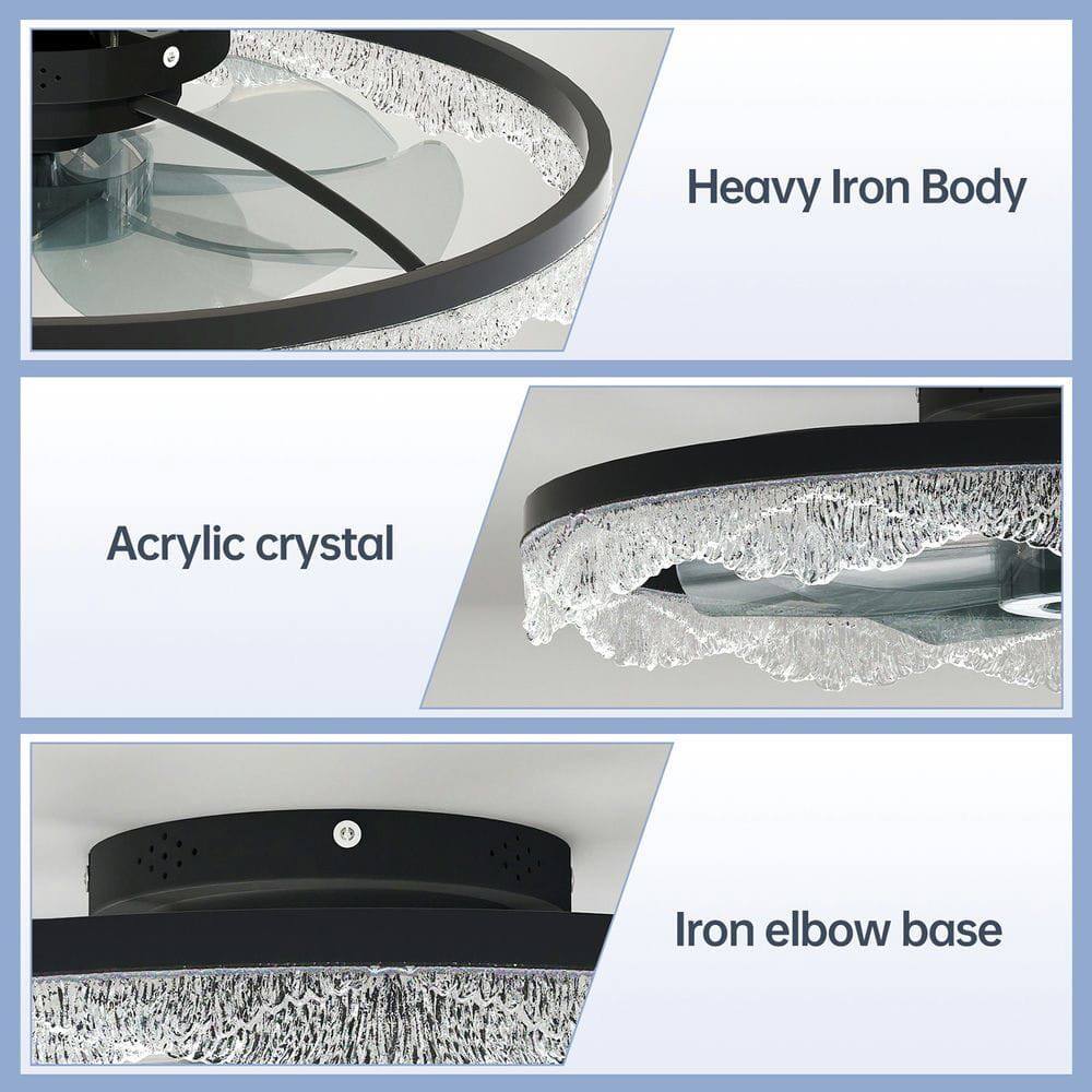 Heavy Iron Body  
Acrylic crystal  
Iron elbow base