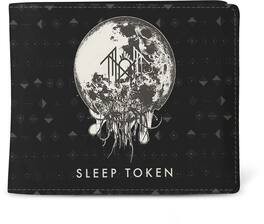 PopMarket - Sleep Token - Rocksax - Sleep Token - The Summoning Black Logo - Wallet with Coin Pocket (Black) - Multicolor