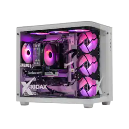 Xidax - X-2 Gaming Desktop Intel i5-14400F, RTX 5060Ti 8GB, 16GB RAM, 1TB NVMe SSD, Windows 11 Home - Black