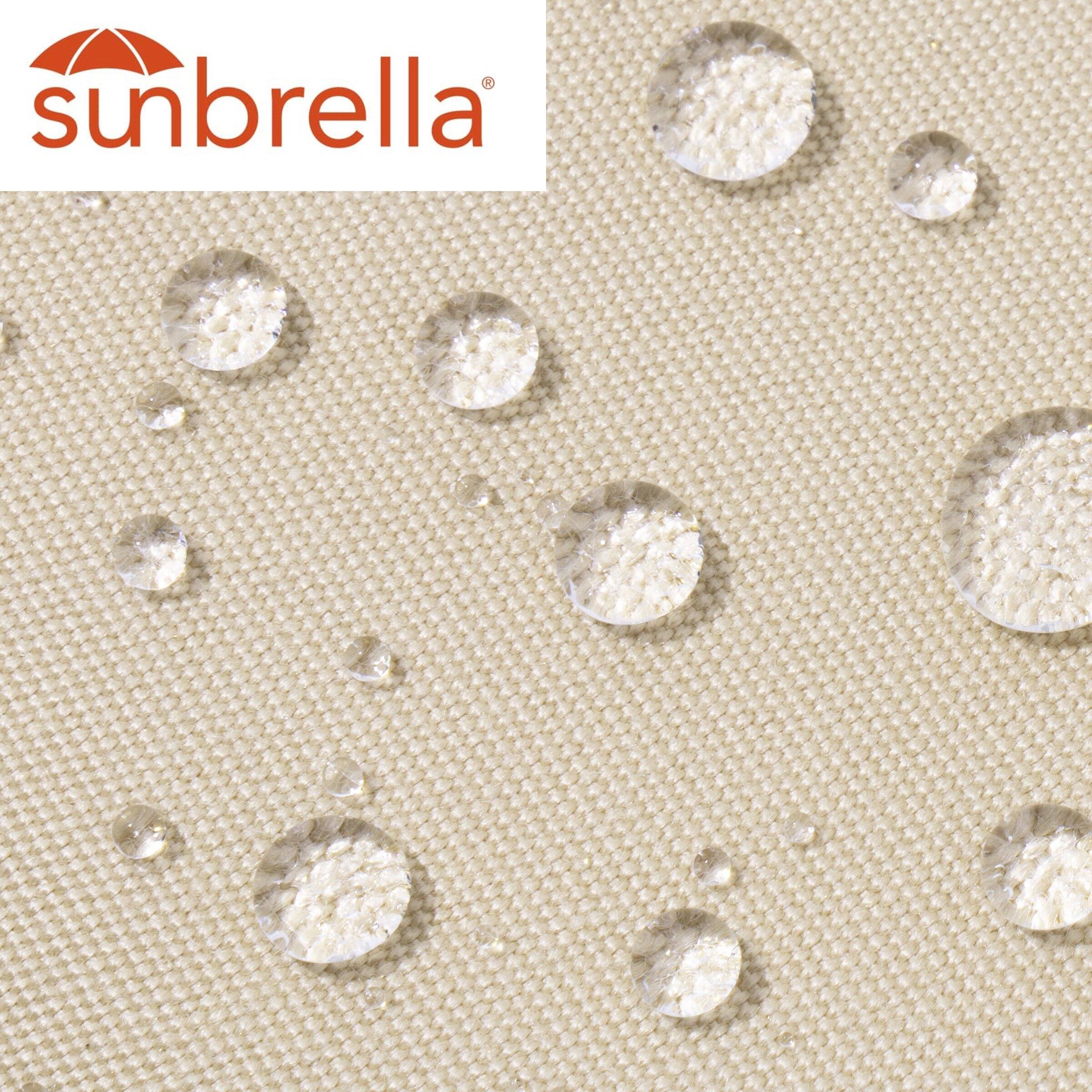 Angle. Crestlive Products - Crestlive Products Outdoor High Back Adirondack Rocking Chair Cushions Set of 2 - Light brown.