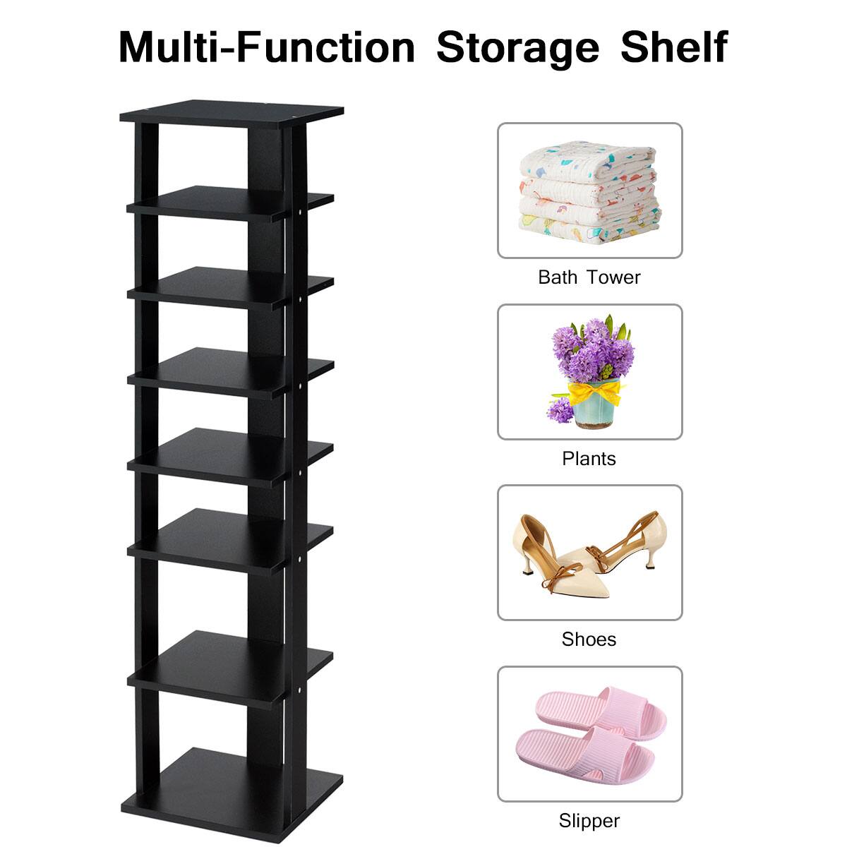 Multi-Function Storage Shelf

- Bath Tower
- Plants
- Shoes
- Slipper