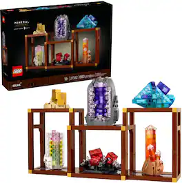 LEGO - Ideas Mineral Collection Building Set for Adults - 21362