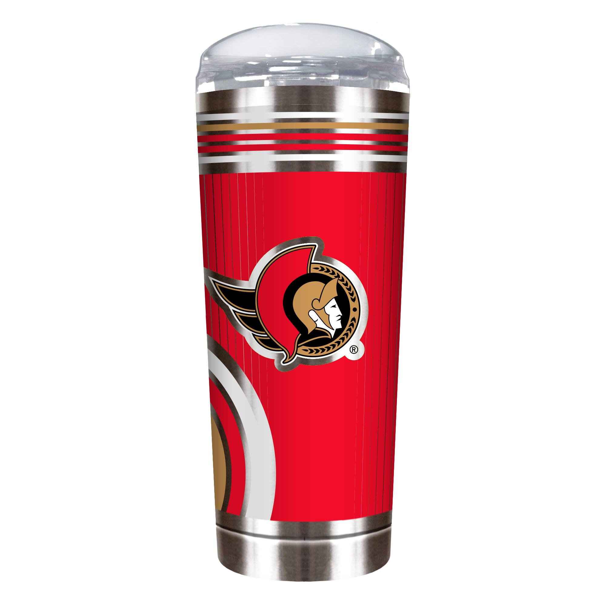 Front. Great American Products - Ottawa Senators 18oz. Cool Vibes Roadie Tumbler - Multicolor.