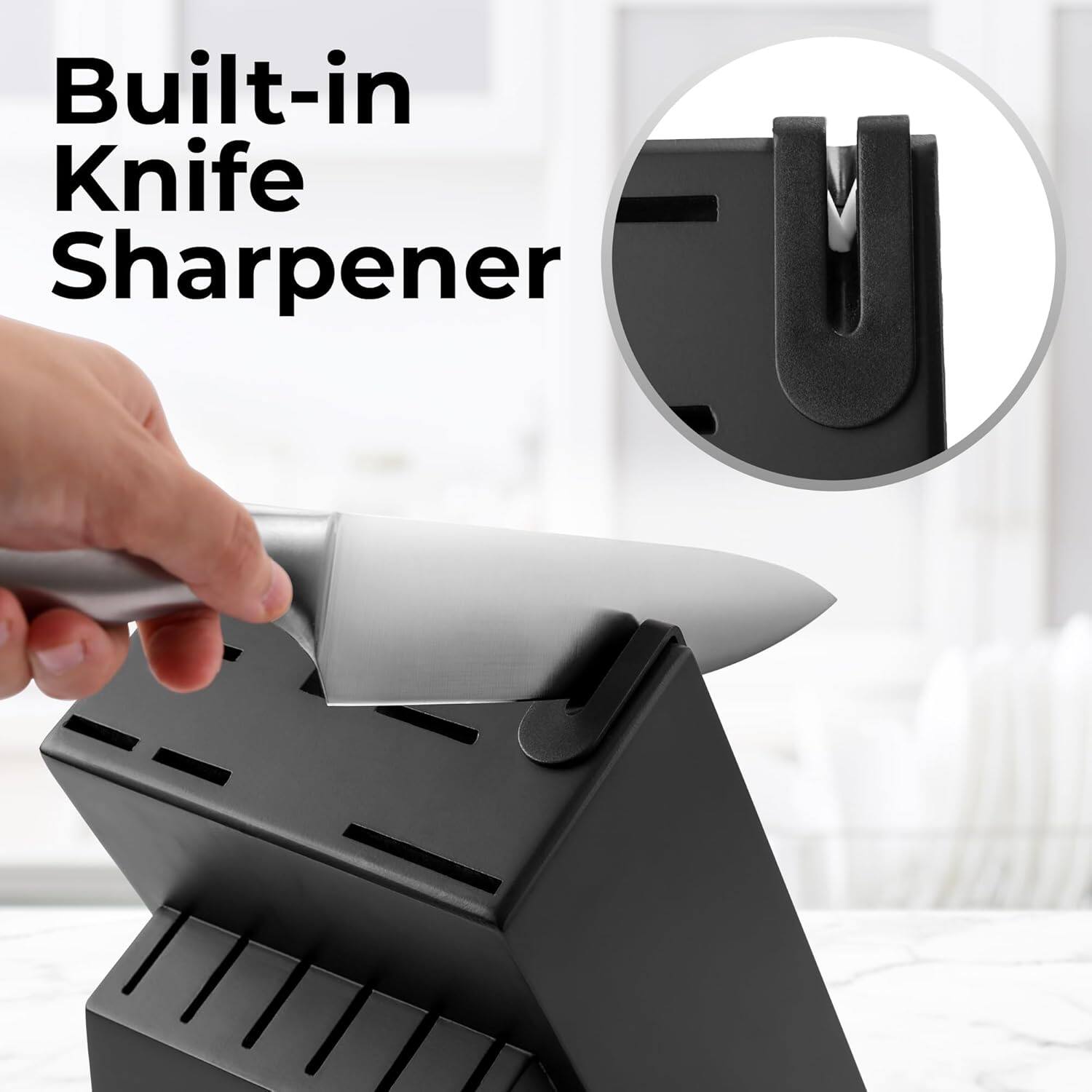 Built-in Knife Sharpener