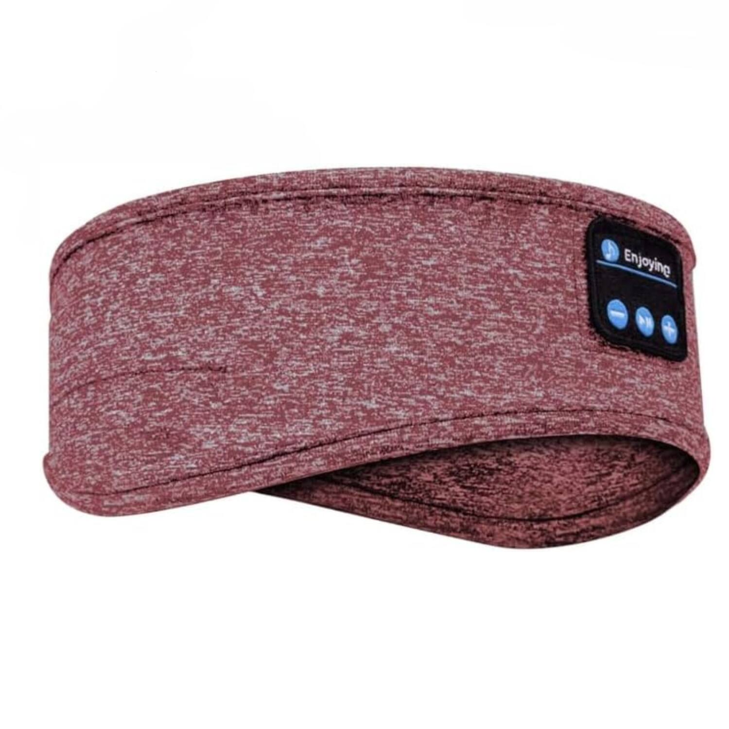 Angle. Stock Preferred - Sleep Headphones Bluetooth Headband Red - Red.