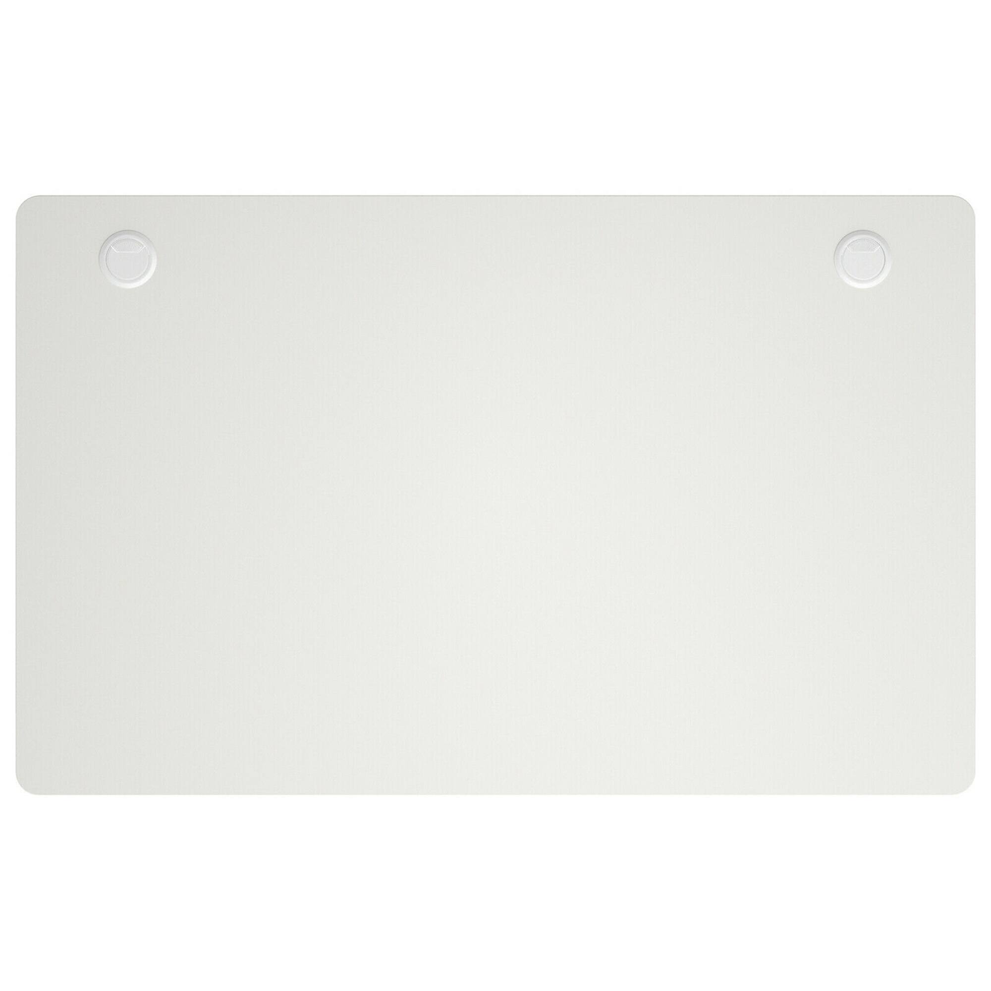 Front. Gymax - Gymax 48'' x 30'' Universal Tabletop for Standard & Standing Desk Frame White - White.