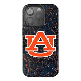 Keyscaper - NCAA - Auburn Tigers Paisley Bling iPhone Case - 15 - Black