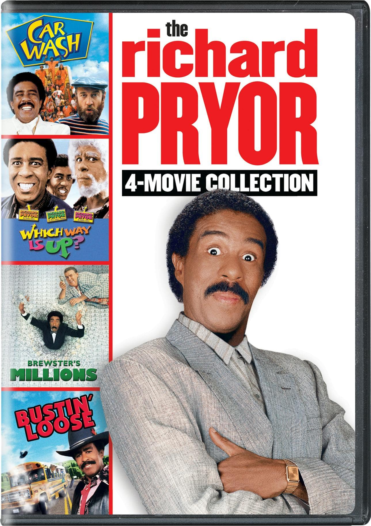 Front. The Richard Pryor 4-Movie Collection (DVD Set) [DVD].