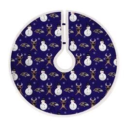 Pegasus - Baltimore Ravens Reindeer Tree Skirt - Multicolor
