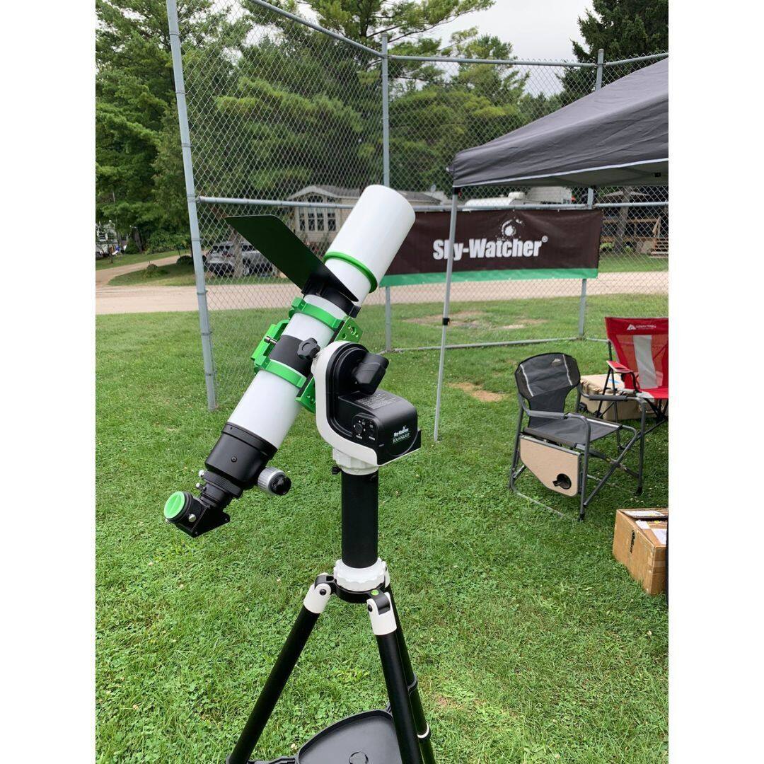 Left. Celestron - Celestron Heliostar 76 H Alpha Solar Telescope.