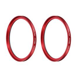 Unique Bargains - 52mm Ultra Slim Lens Filter 2pcs, Multi Coating Aluminum Circular Screw-in Protection for Photography