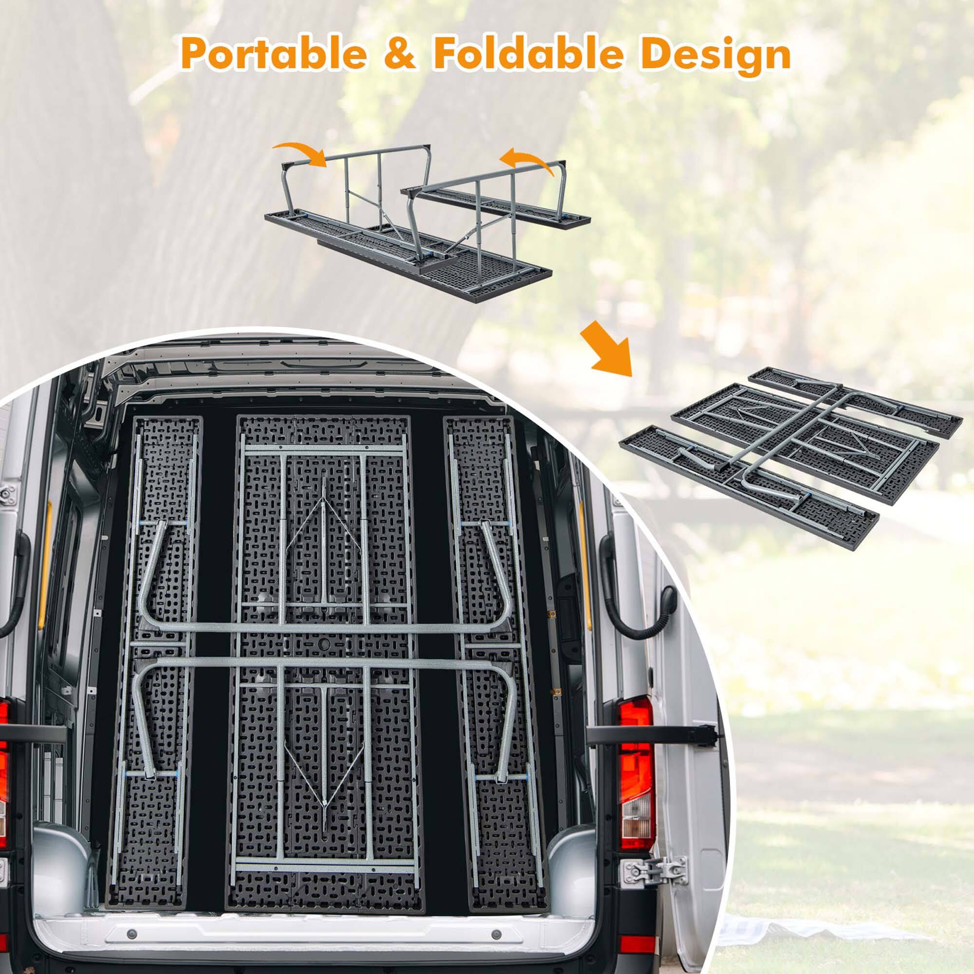 Portable & Foldable Design