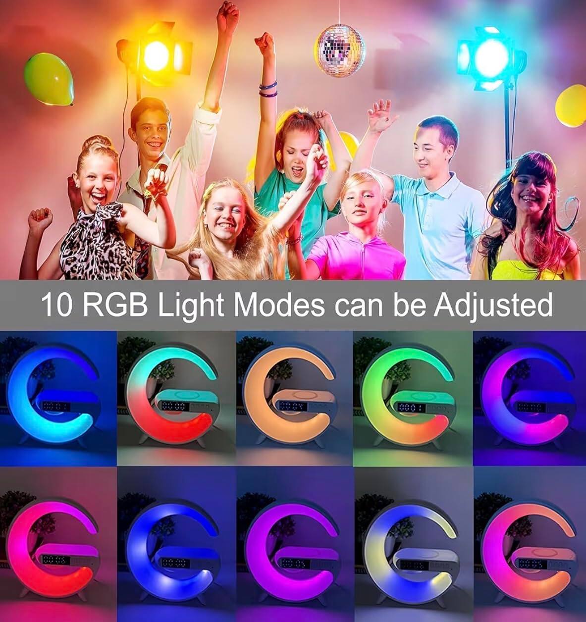 10 RGB Light Modes can be Adjusted