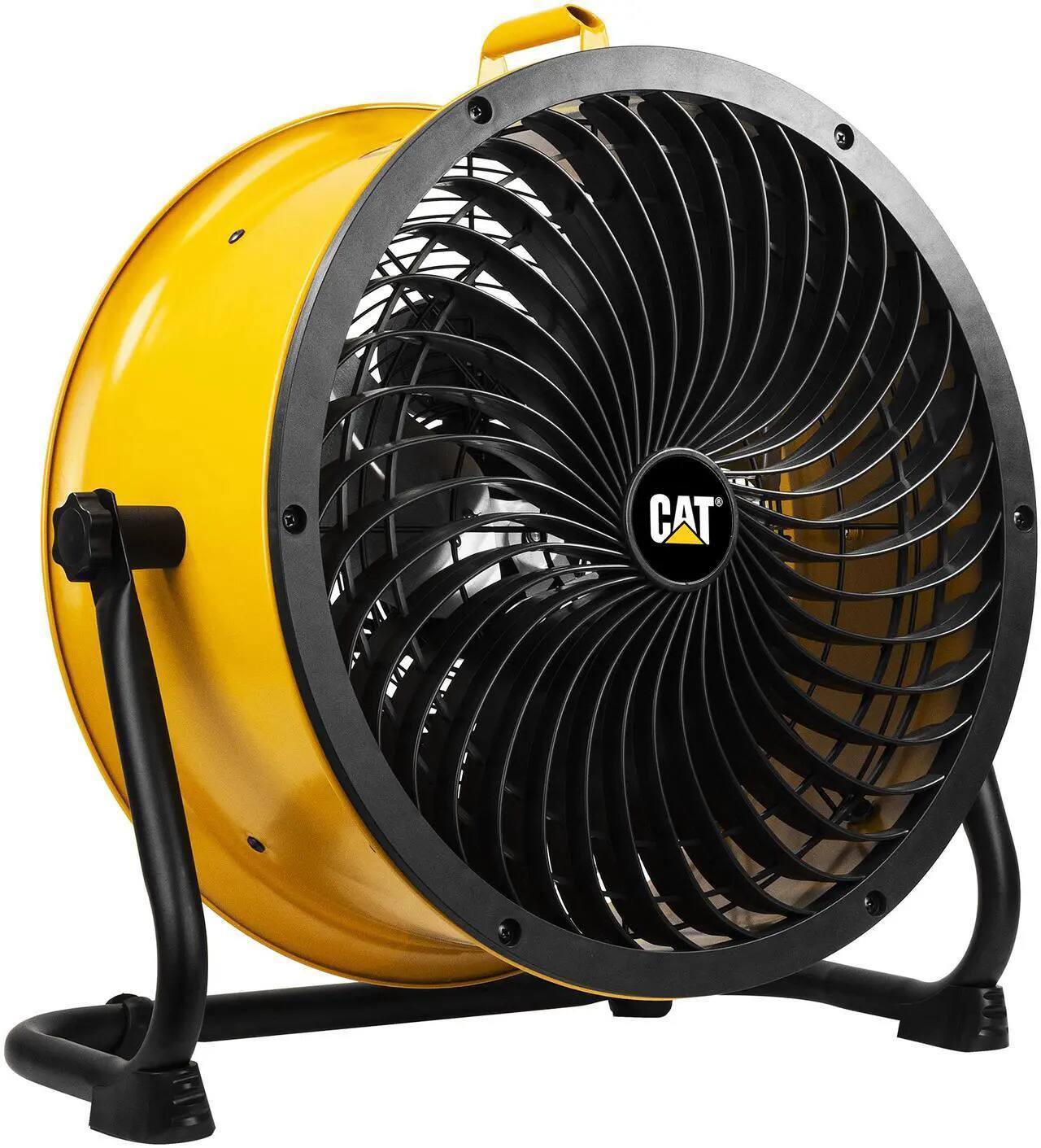 Alt View 1. Caterpillar - Caterpillar CF-HVD-18AC-YW 18" 2-in-1 Industrial Fan - 3,400 CFM - 4-Speed - 360° Adjustable.