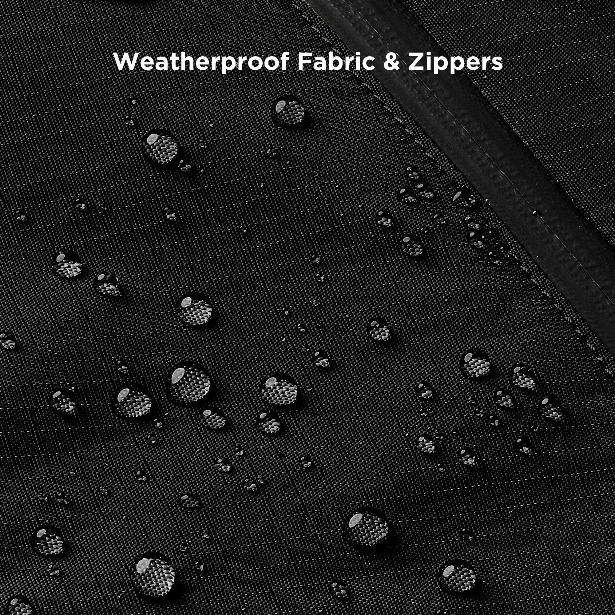 Weatherproof Fabric & Zippers