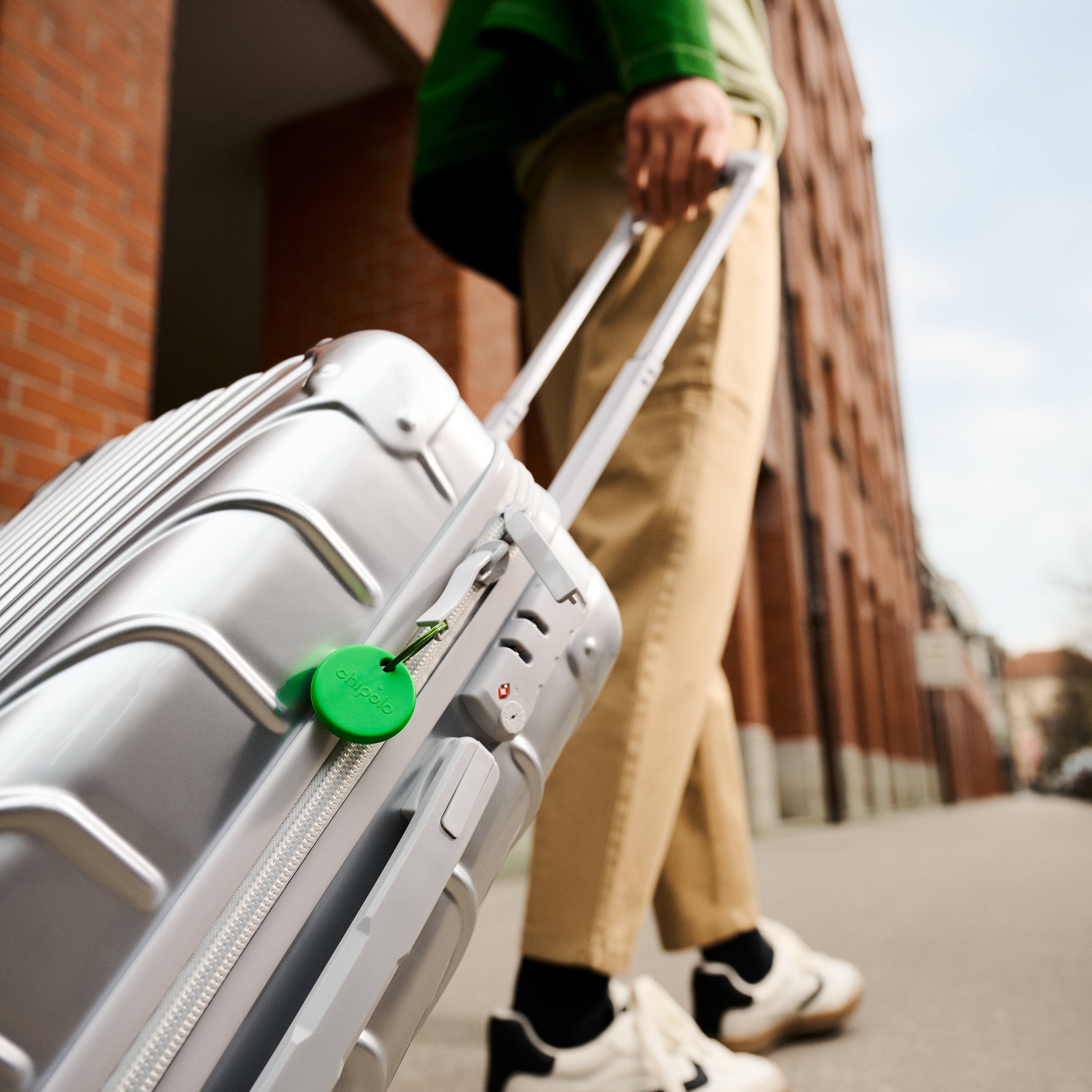 Alt View 2. Chipolo - POP Tracker Tag with Bluetooth, Call Your Phone, Out of Range Alert, Apple Find My & Android Find Hub Compatible - Green.