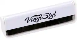 PopMarket - Vinyl Styl® VS-A-001 Anti-static Vinyl Record Cleaning Brush - Micro Fiber (White) - VINYL ACCESSORIES - Multicolor