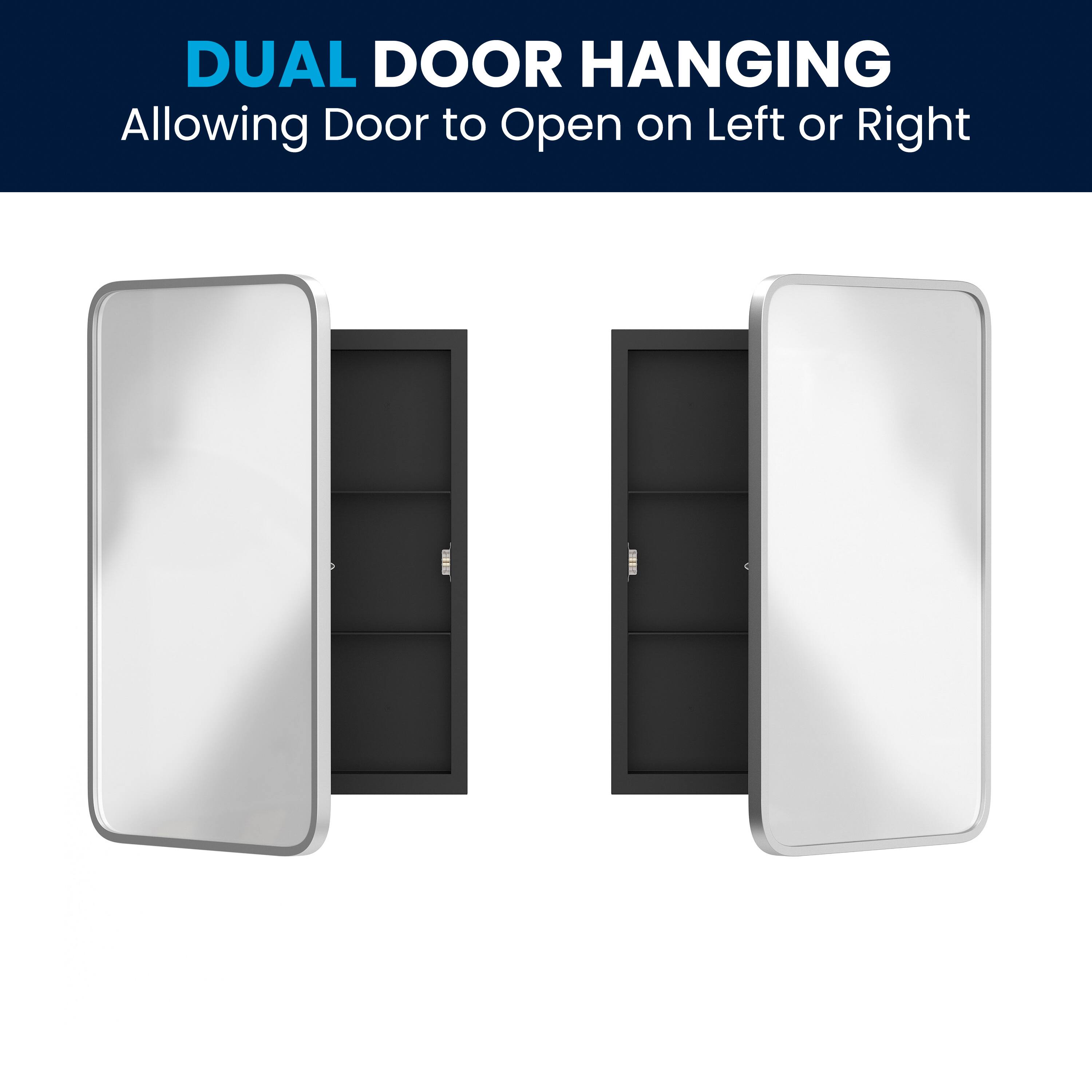DUAL DOOR HANGING  
Allowing Door to Open on Left or Right