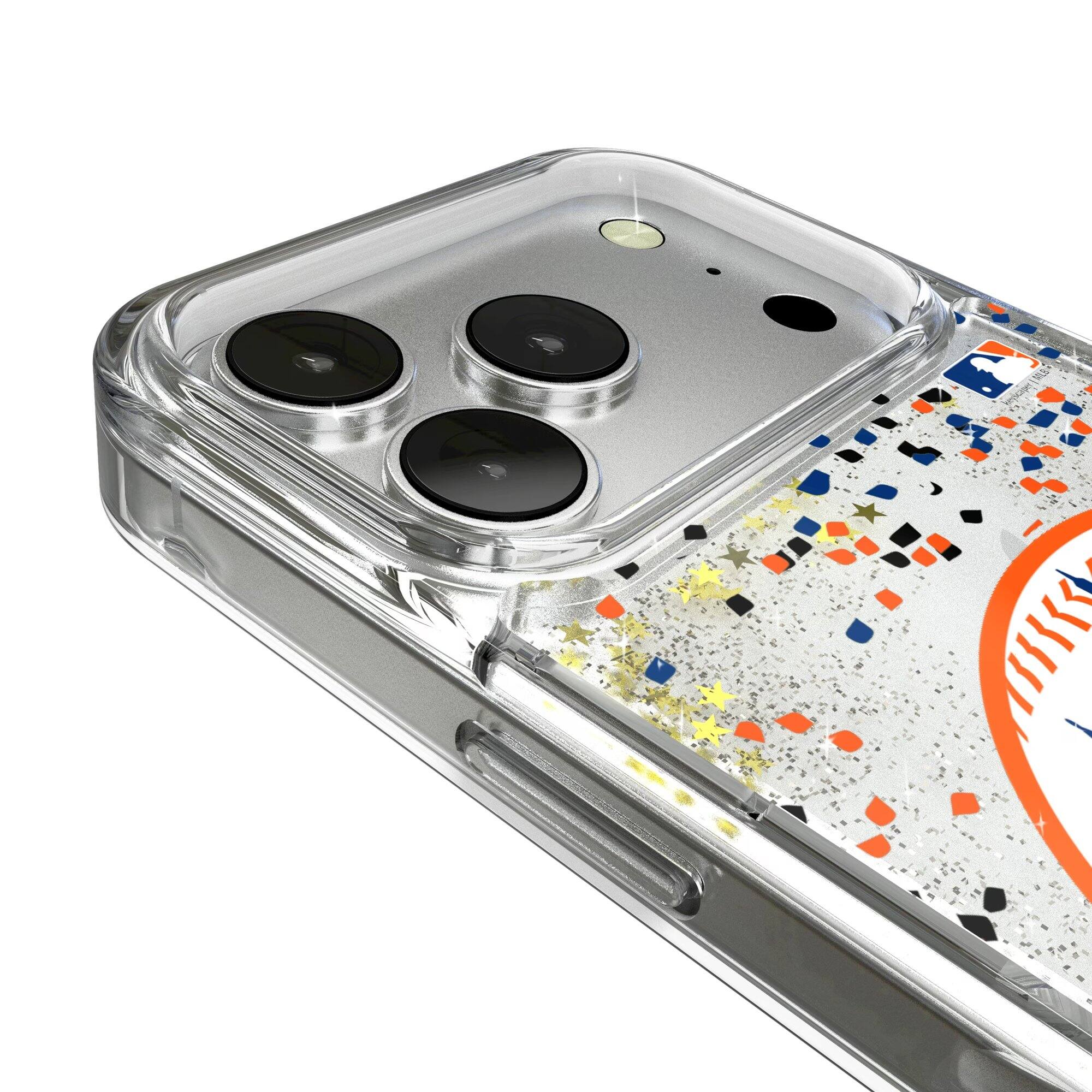 Alt View 2. Keyscaper - Glitter Confetti iPhone Case - 16 Pro Max - Multicolor.