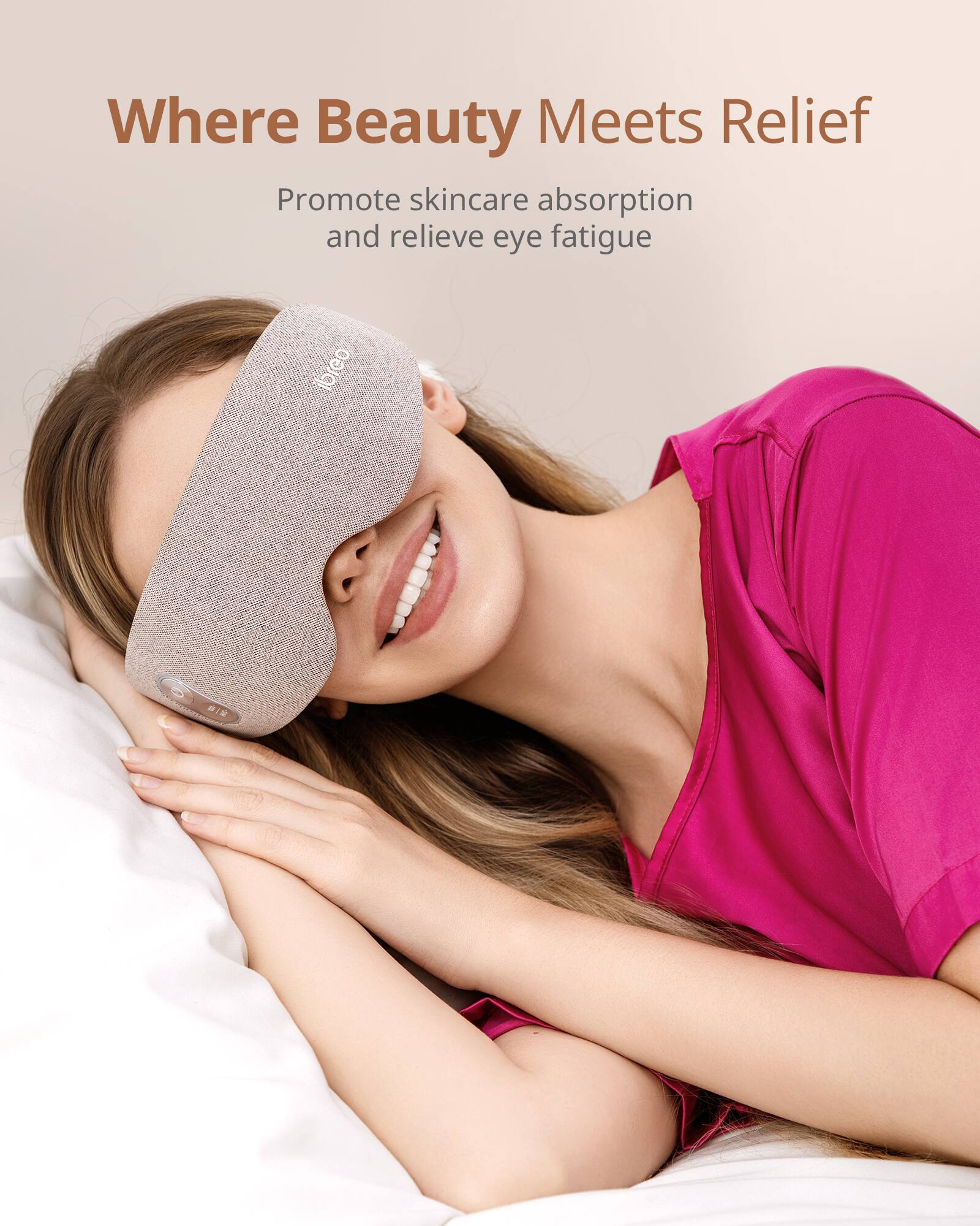 Where Beauty Meets Relief

Promote skincare absorption and relieve eye fatigue