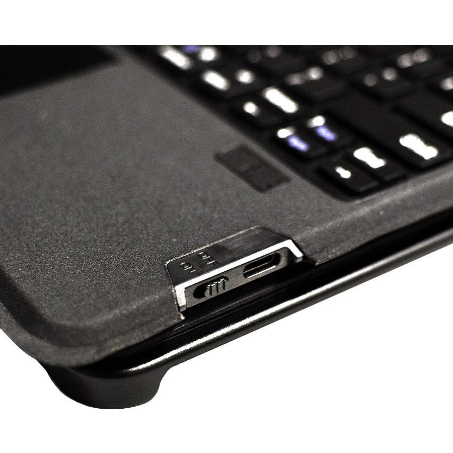 Alt View 2. CODi - Codi Bluetooth Keyboard Folio Case w/ Track Pad for Apple iPad Pro 12.9" (Gen 4) - Black.