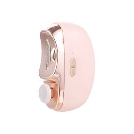 Cluzine - 2-in-1 Electric Nail Clipper & File, LED Light, 2-Speed, Child Lock for Family