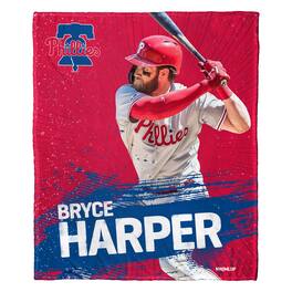 Northwest - Bryce Harper 50" x 60" Player Silk Touch Throw Blanket - Multicolor